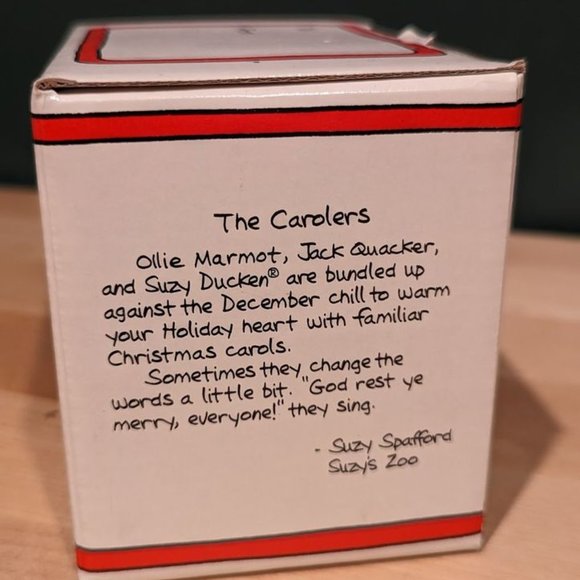 Vintage Suzy's Zoo "The Carolers" Mug New in Box - Picture 4 of 6